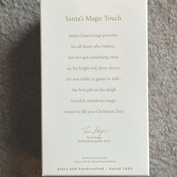 Hallmark Keepsake Ornaments: 2009 Santa’s Magic Touch! - Picture 2 of 9